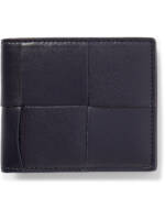 Bottega Veneta - Cassette Intrecciato Leather Billfold Wallet - Men - Blue