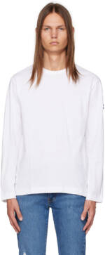 COMME des GARÇONS PLAY White Invader Edition Long Sleeve T-Shirt