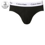 Calvin Klein Underwear Herren Slips schwarz Baumwolle unifarben