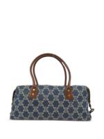 Céline Pre-Owned 1990/2000 Handtasche mit Macadam-Muster - Blau