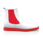 Chelsea Boots mit Sneaker-Sohle Sport Stiefeletten für Herren - Handgemacht in Italien aus Naturleder - Weiß - Selbst gestalten - GIROTTI