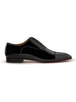 Christian Louboutin - Greggo Patent-Leather Oxford Shoes - Men - Black - EU 40