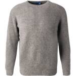 Cipriani Herren Pullover grau Kaschmir unifarben