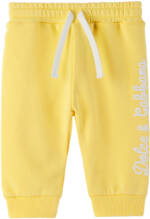 Dolce&Gabbana Baby Yellow Drawstring Sweatpants