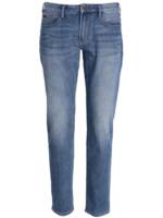 Emporio Armani Ausgeblichene Straight-Leg-Jeans - Blau