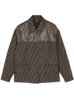 Fendi Pre-Owned Zucca Jacke mit Pailletten - Braun