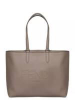 Fendi Totes - Roma Leather Shopping Bag - Gr. unisize - in Braun - für Damen