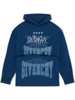 Givenchy Hoodie im Layering-Look - Blau