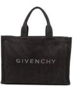 Givenchy Shopper mit Logo-Stickerei - Schwarz