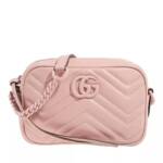 Gucci Crossbody Bags - Mini GG Marmont Shoulder Bag Leather - Gr. unisize - in Gold - für Damen