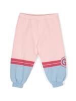 Gucci Kids Jogginghose mit GG - Rosa