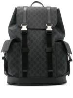 Gucci Rucksack mit Monogrammmuster - Schwarz