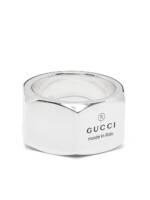 Gucci Trademark Ring - Silber