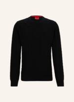 Hugo Pullover Steeth Relaxed Fit schwarz