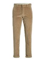 Jack & Jones Cordhose Herren Cord Hose Chino Weiß Braun JPSTKANE JJPABLO CORD AKM