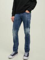 Jack & Jones Slim-fit-Jeans Herren Slim Fit Jeans Hose JJIGLENN JJLUCA EL 009 SN