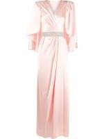 Jenny Packham Langes Abendkleid - Rosa