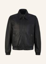 Joop! Jeans Lederjacke schwarz