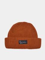 Karl Kani KA224-001-2KK Small Signature Fisherman Beanie cognac