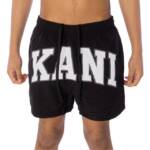 Karl Kani T-Shirt Karl Kani Serif Board Badeshort Herren Badehose schwarz (1 Stück, 1-tlg)