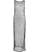 Karl Lagerfeld Karl DNA Mesh-Strandkleid - Schwarz