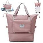 LA CUTE Sporttasche Damen Sporttasche Reisetasche, kompaktes Design (Praktische Sporttasche für Unterwegs mit viel Stauraum, Damen Reisetasche, Sportasche, Strandtasche), praktische Reißverschlusstaschen und kompaktes, stilvolles Design