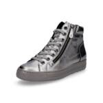 Paul Green Paul Green Damen High-Top Sneaker grau metallic 4,5 Sneaker