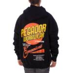 Pegador Hoodie Pegador Docks Oversized Hoodie Herren Kapuzenpullover schwarz (1-tlg)