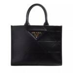 Prada Satchel Bag - Medium Prada Symbole Leather - Gr. unisize - in Schwarz - für Damen