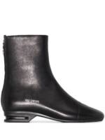 Raf Simons Stiefeletten mit runder Kappe - Schwarz