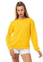 RedBridge Sweatshirt Red Bridge Damen Sweatshirt Rundhals Pullover Gelb L Premium Qualität