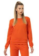 RedBridge Sweatshirt Red Bridge Damen Sweatshirt Rundhals Pullover Orange L Premium Qualität