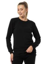 RedBridge Sweatshirt Red Bridge Damen Sweatshirt Rundhals Pullover Schwarz L Premium Qualität