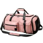 Rnemitery Reisetasche 65L Sporttasche mit Schuhfach & Nass-Trockenfach Groß Reisetasche, Weekender Reiserucksack Duffle Bag Fitnesstasche für Damen Herren