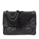 Saint Laurent Crossbody Bags - YSL Mini Shoulder Bag Leather - Gr. unisize - in Schwarz - für Damen