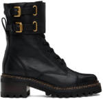 See by Chloé Black Mallory Boots