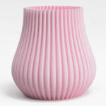 Speaking Vase 3D Drop, Ø 19,5 cm, Höhe 20 cm, pink blossom