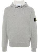 Stone Island Hoodie mit Kompass - Grau