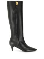 TOM FORD Kniehohe Stiefel mit Absatz - Schwarz