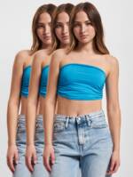 Urban Classics Ladies Bandeau Top 3-Pack