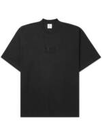 VETEMENTS - Crystal-Embellished Cotton-Jersey T-Shirt - Men - Black - S