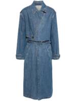 Valentino Garavani Trenchcoat im Jeans-Look - Blau