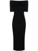 WARDROBE.NYC Schulterfreies Kleid - Schwarz