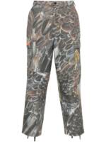 WTAPS Cargohose mit Camouflage-Print - Grau