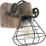 Wandlampe Anne Light And Home Guersey - Holz - 1578G - Grün & Hout