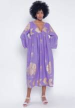 YC Fashion & Style Sommerkleid Glamouröses Maxikleid aus 100 % Baumwolle Basic, Boho, in Unifarbe, bequem zu tragen