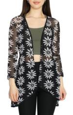 dy_mode Cardigan Sommer Cardigan Damen Durchsichtige Sommerjacke Offen Strandjacke Transparent