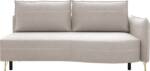 exxpo - sofa fashion Loungesofa mit toller Kontrastnaht, Solitärmöbel, bequem, schmale Armlehne, Schlafsofa mit Bettfunktion und Bettkasten, komfortabler Federkern