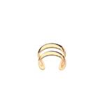 ALEXANDER YORK Ohrklemme Ear Cuff I DOUBLE LINE in Roségold, 925 Sterling Silber