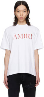 AMIRI White 'Amiri' Core Gradient T-Shirt